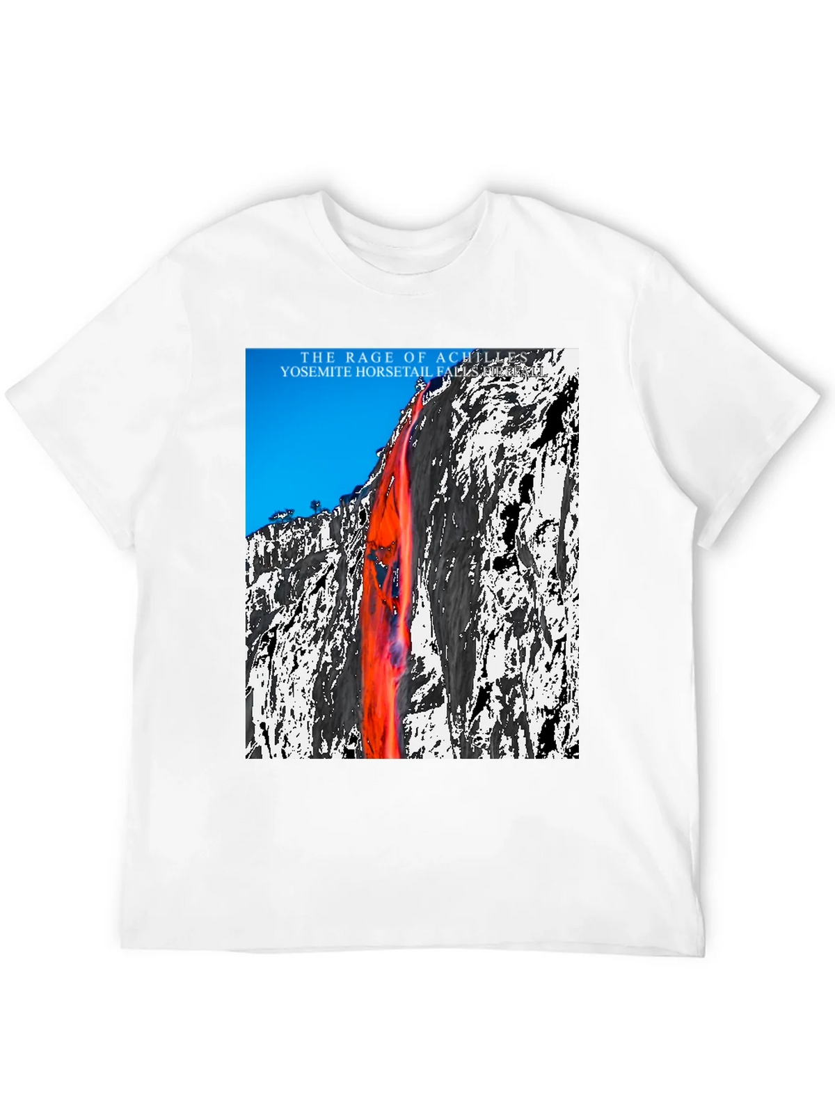Rage of Achilles Yosemite Falls Graphic Tee product image 11