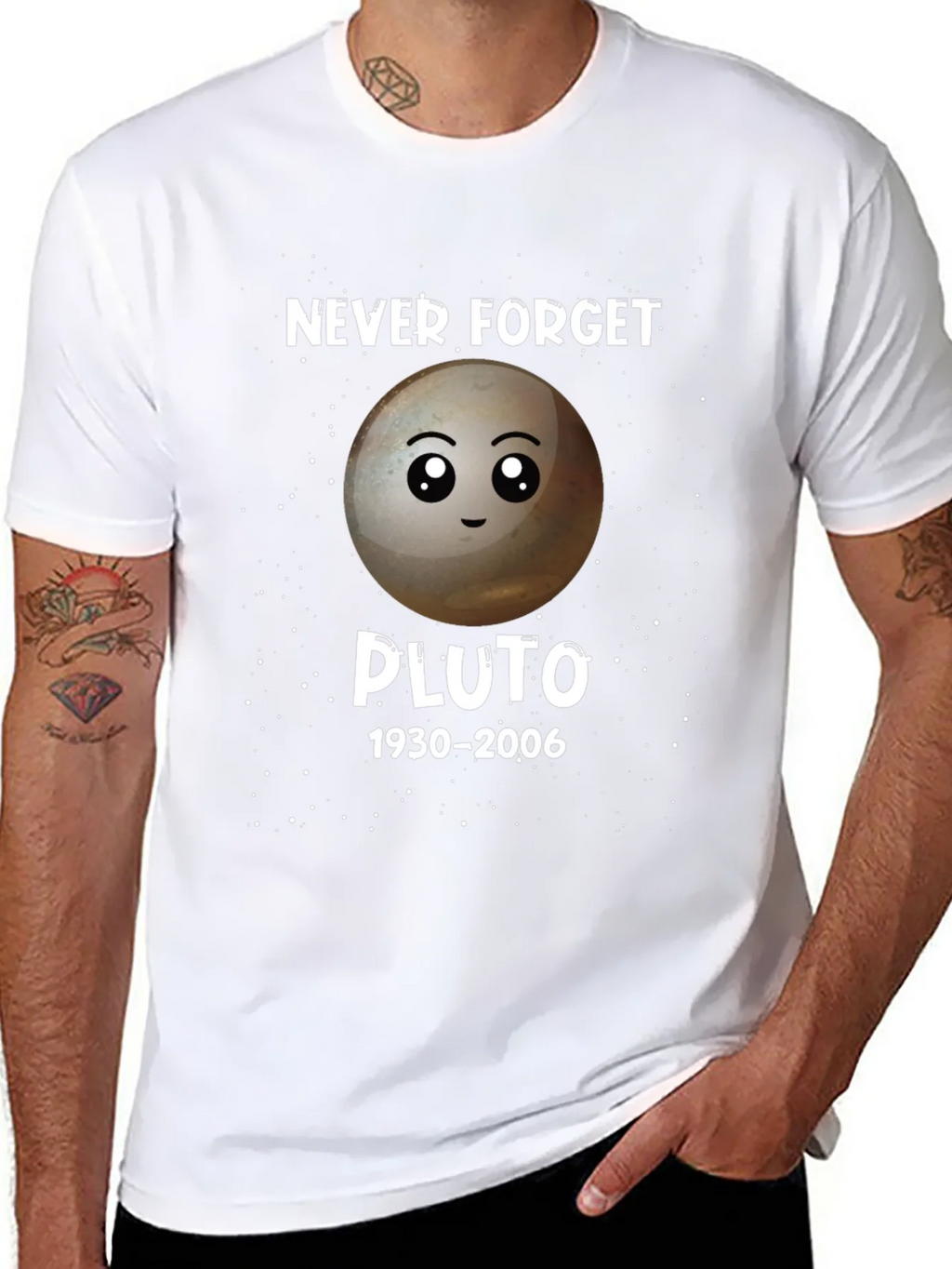 Never Forget Pluto T-Shirt - Astronomy Space Tee product image 7