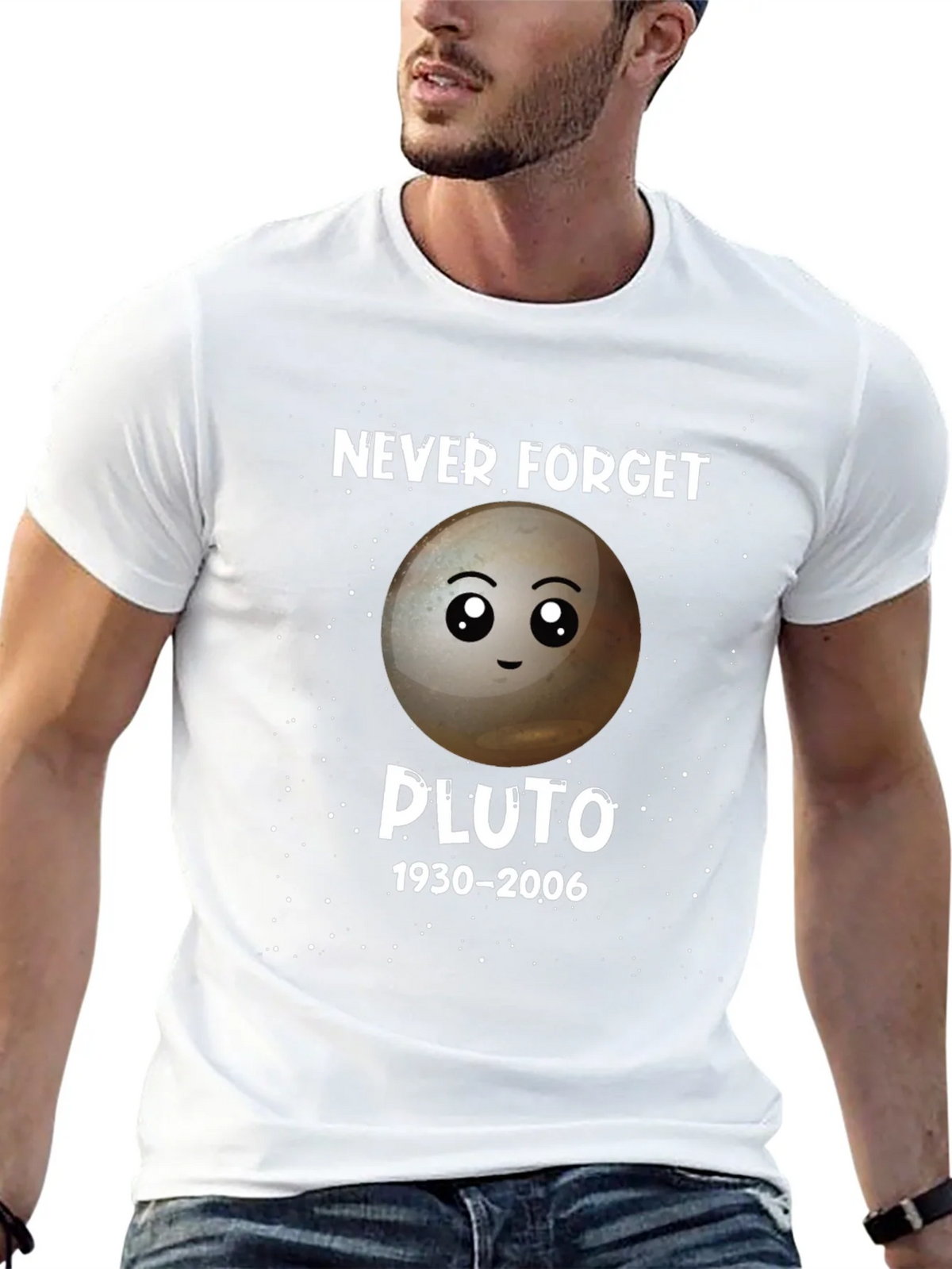 Never Forget Pluto T-Shirt - Astronomy Space Tee product image 12