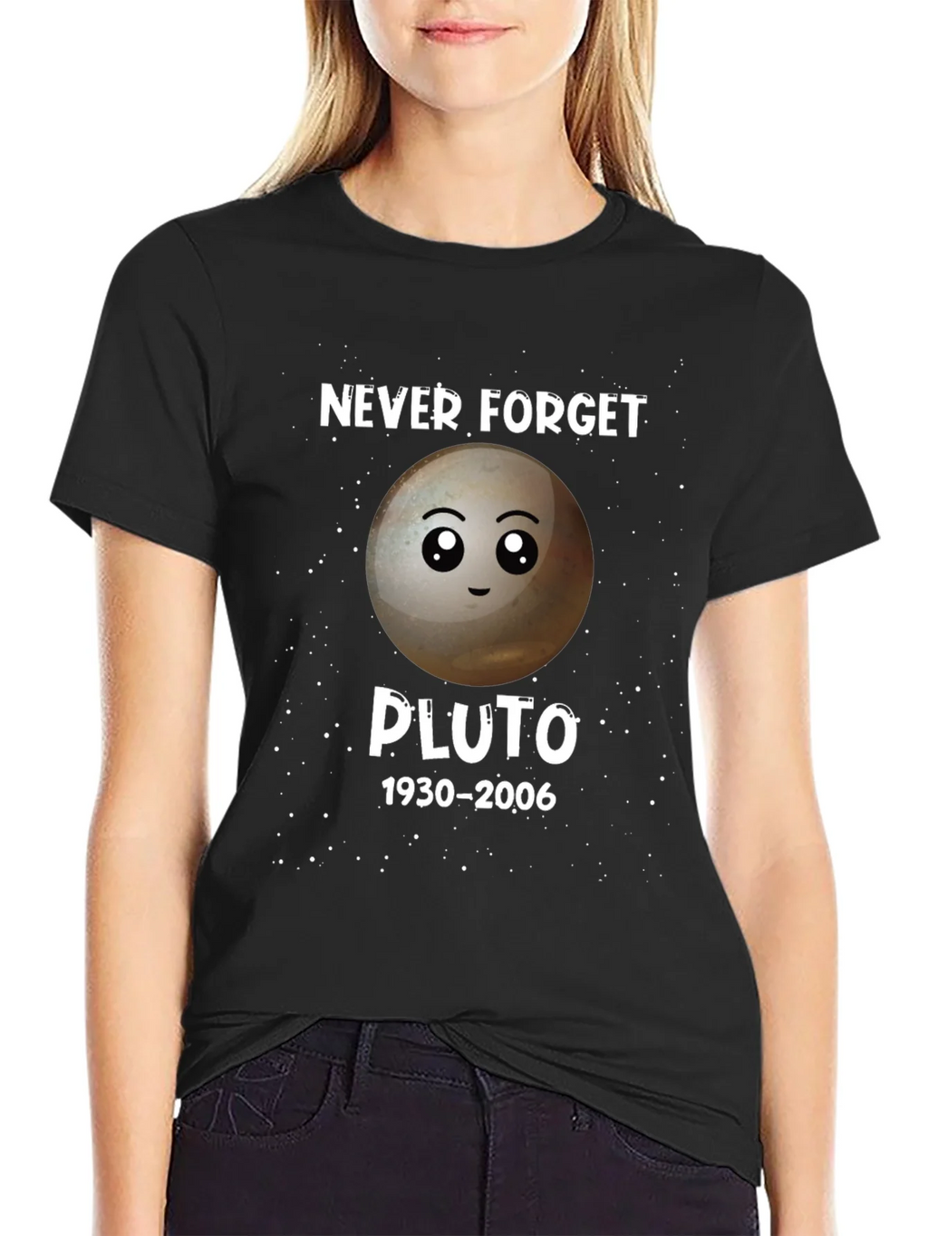 Never Forget Pluto T-Shirt - Astronomy Space Tee product image 2