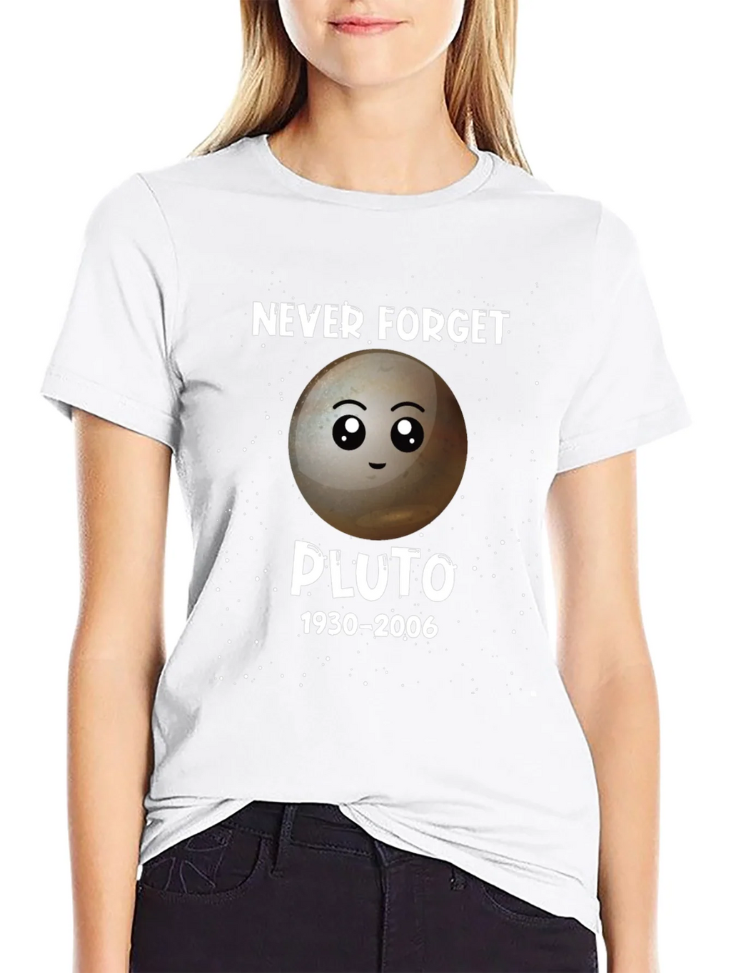 Never Forget Pluto T-Shirt - Astronomy Space Tee product image 8