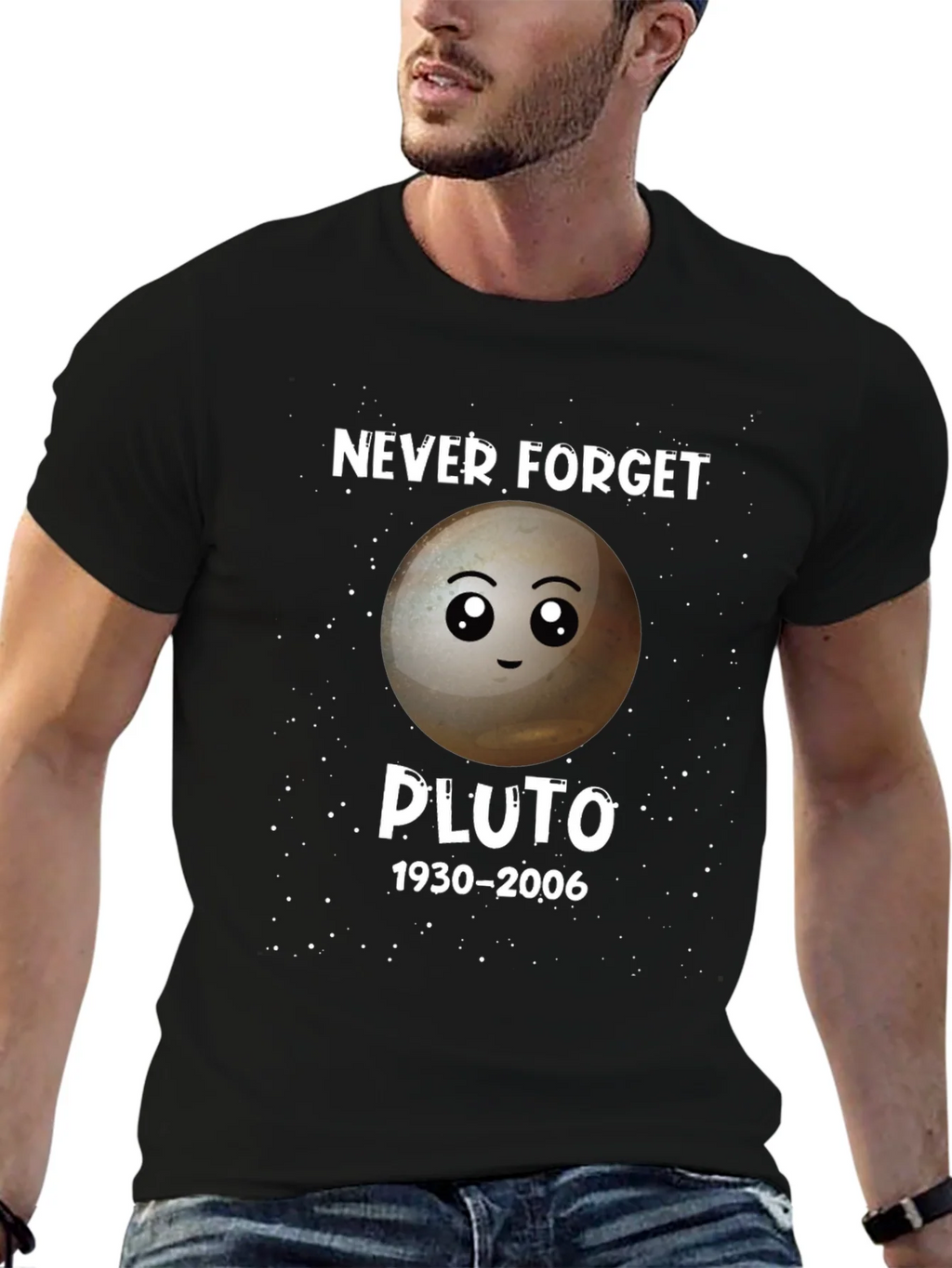 Never Forget Pluto T-Shirt - Astronomy Space Tee product image 6