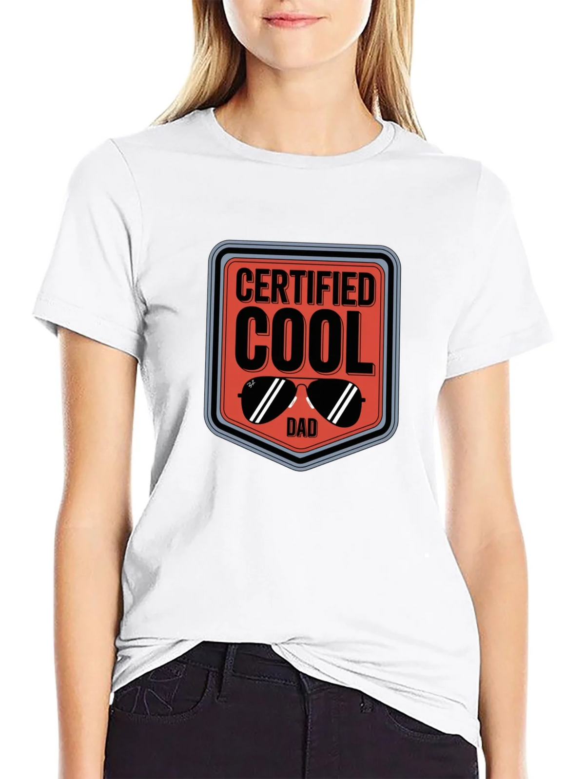 Cool Dad Certified Graphic Tee - Black product image 2