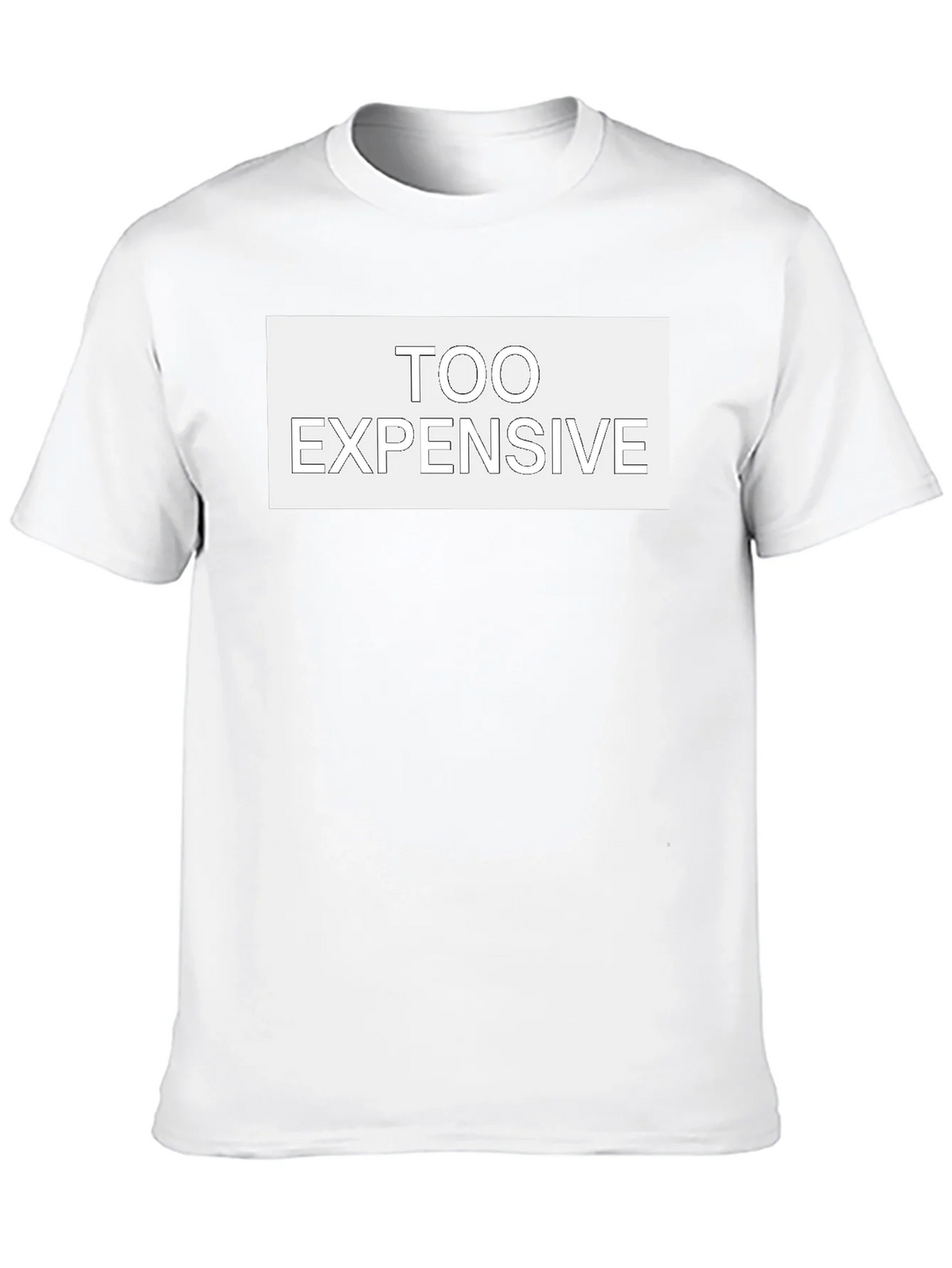 Too Expensive Graphic Tee - Mens Black Cotton T-Shirt product image 9