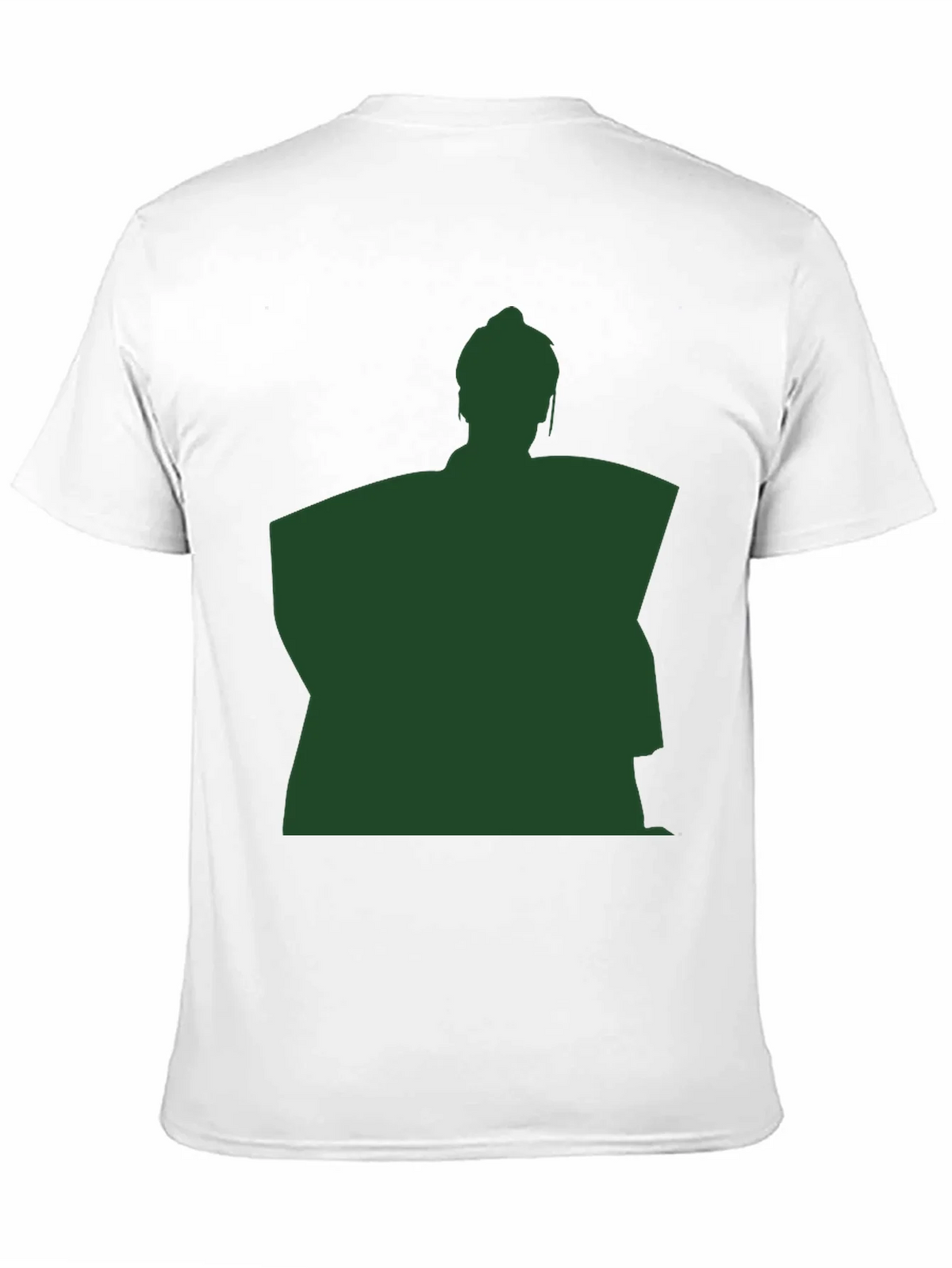 Sumo Wrestler Silhouette Graphic T-Shirt - Black product image 10