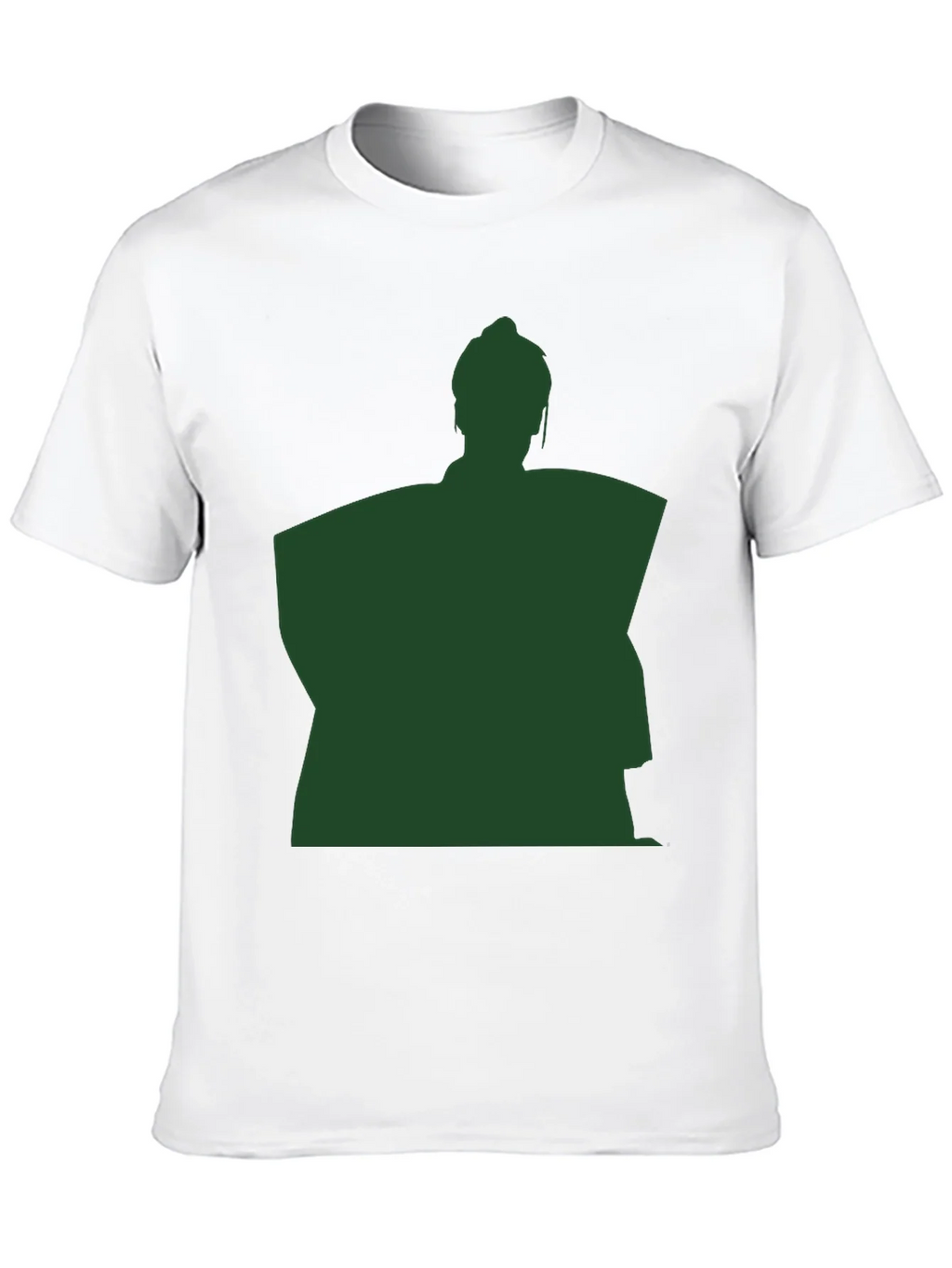 Sumo Wrestler Silhouette Graphic T-Shirt - Black product image 9