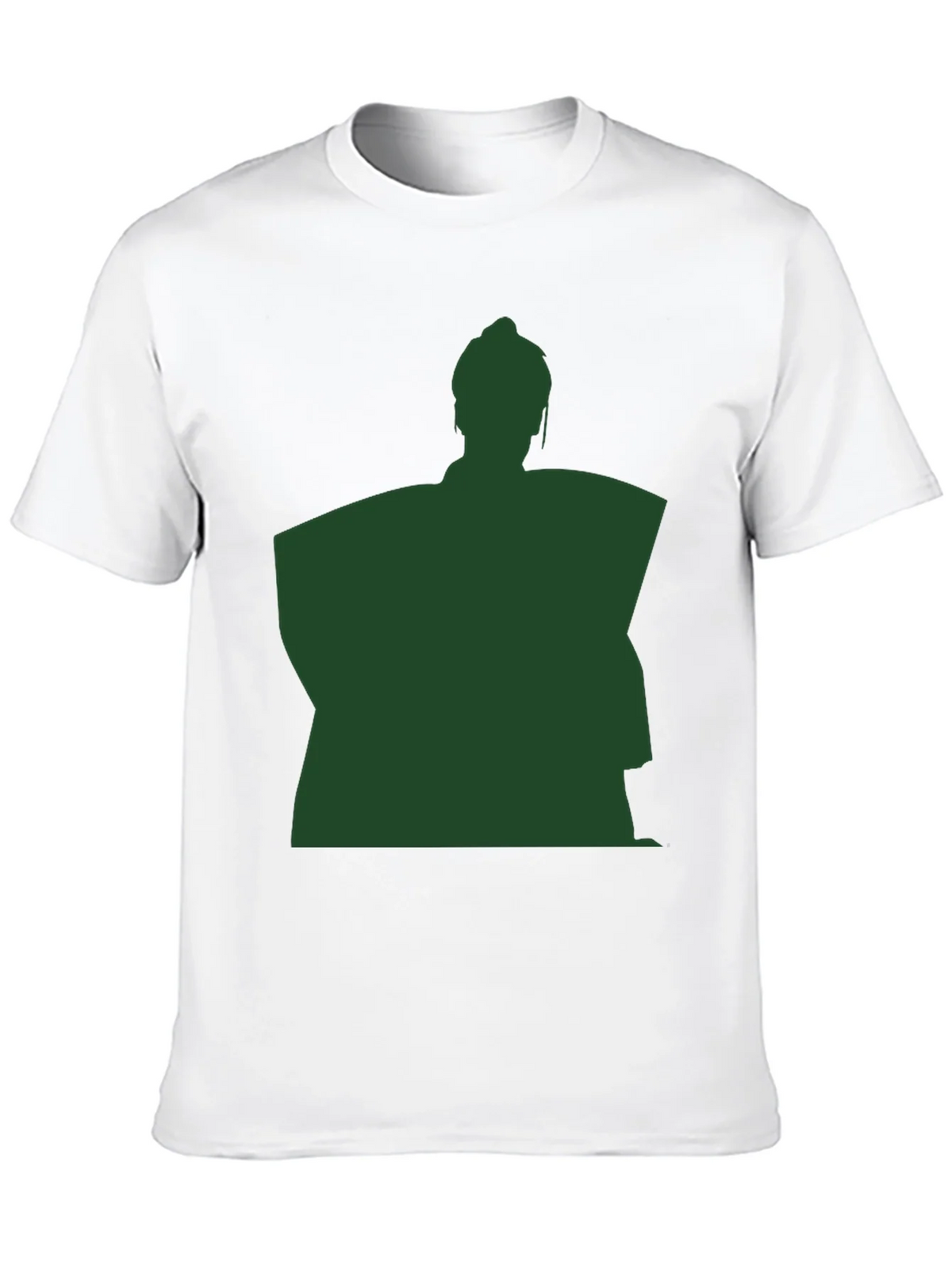 Sumo Wrestler Silhouette Graphic T-Shirt - Black product image 9