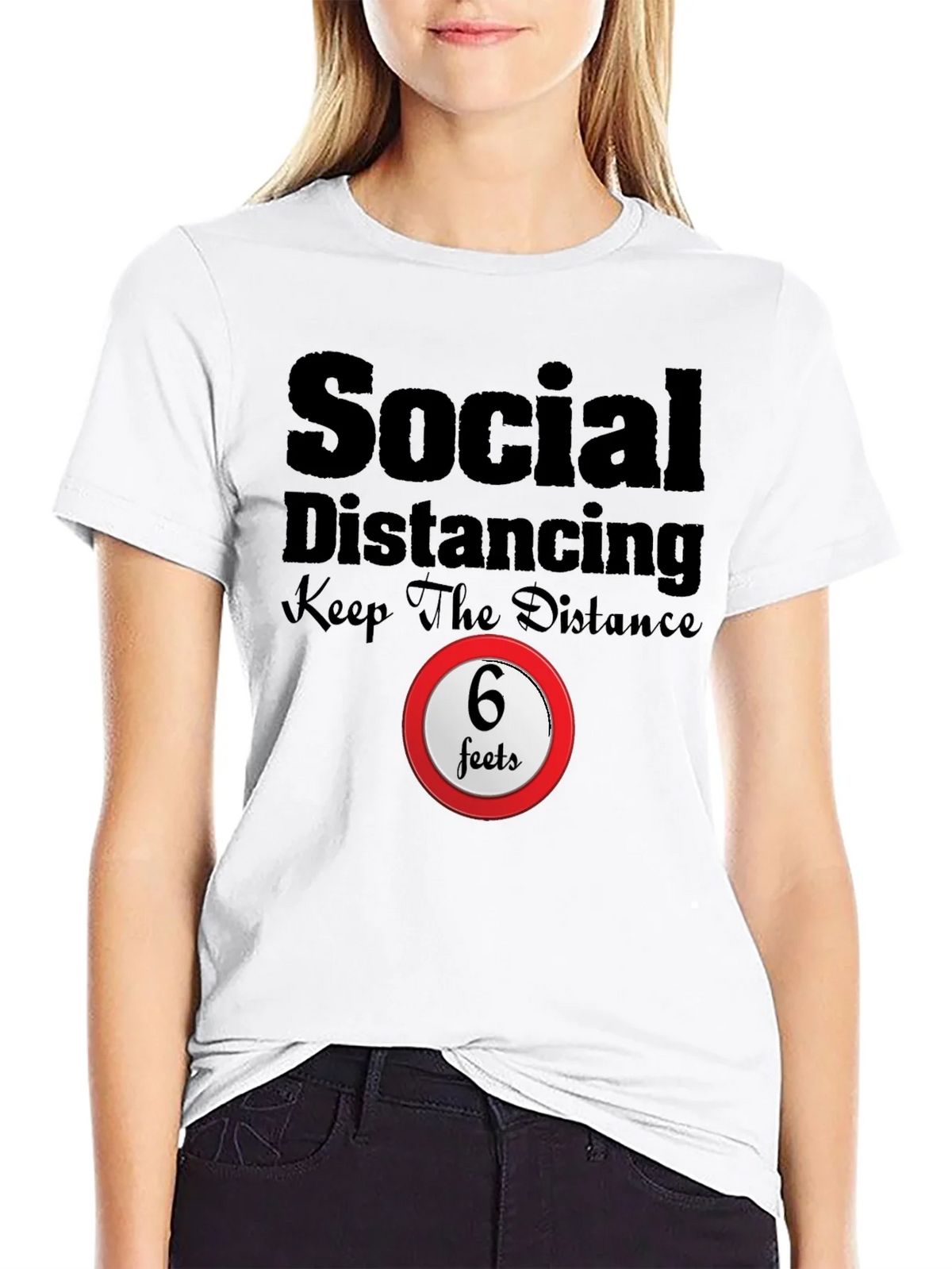 Social Distancing Graphic Tee product image 5