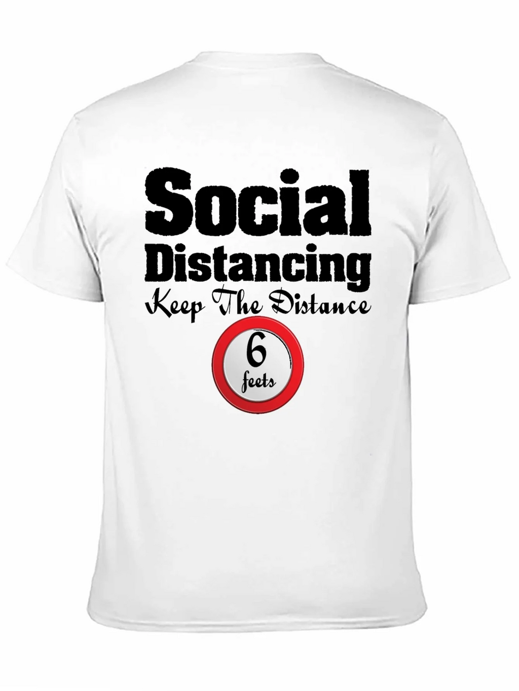 Social Distancing Graphic Tee product image 6