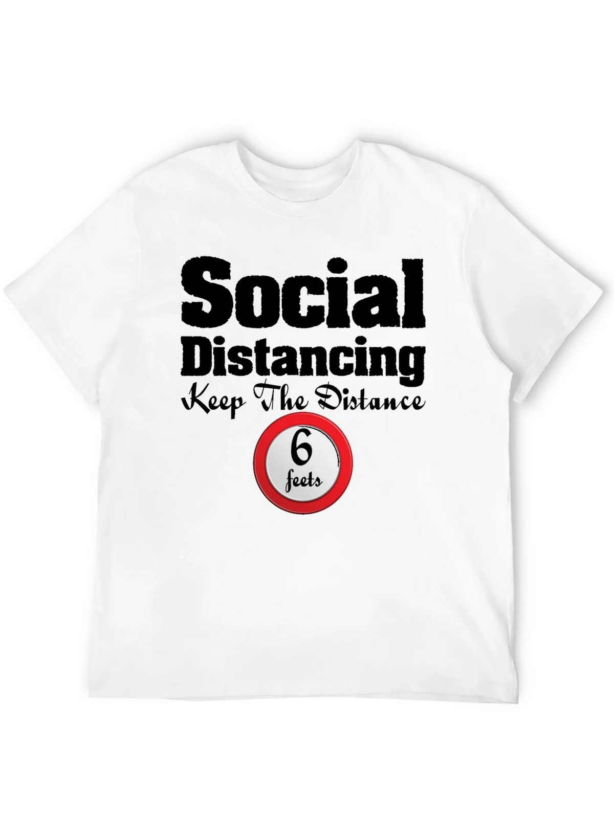 Social Distancing Graphic Tee product image 7
