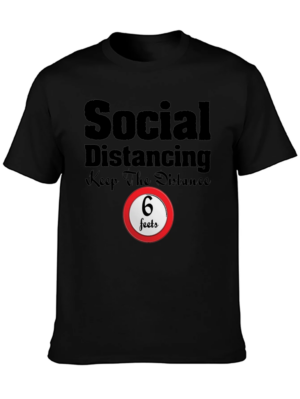 Social Distancing Graphic Tee product image 2