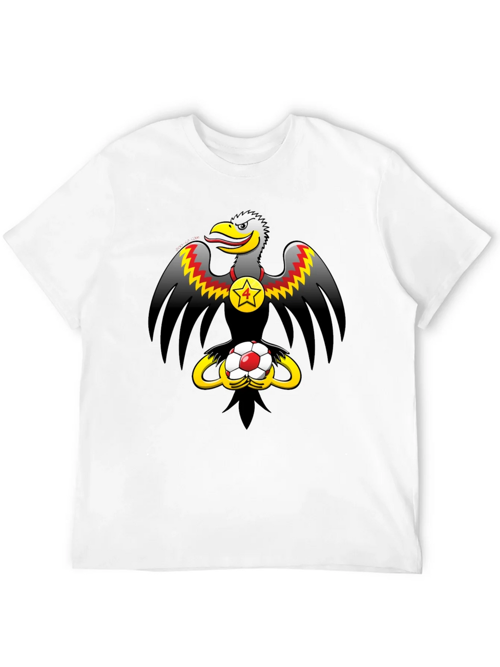 Eagle & Soccer Ball Graphic T-Shirt product image 6