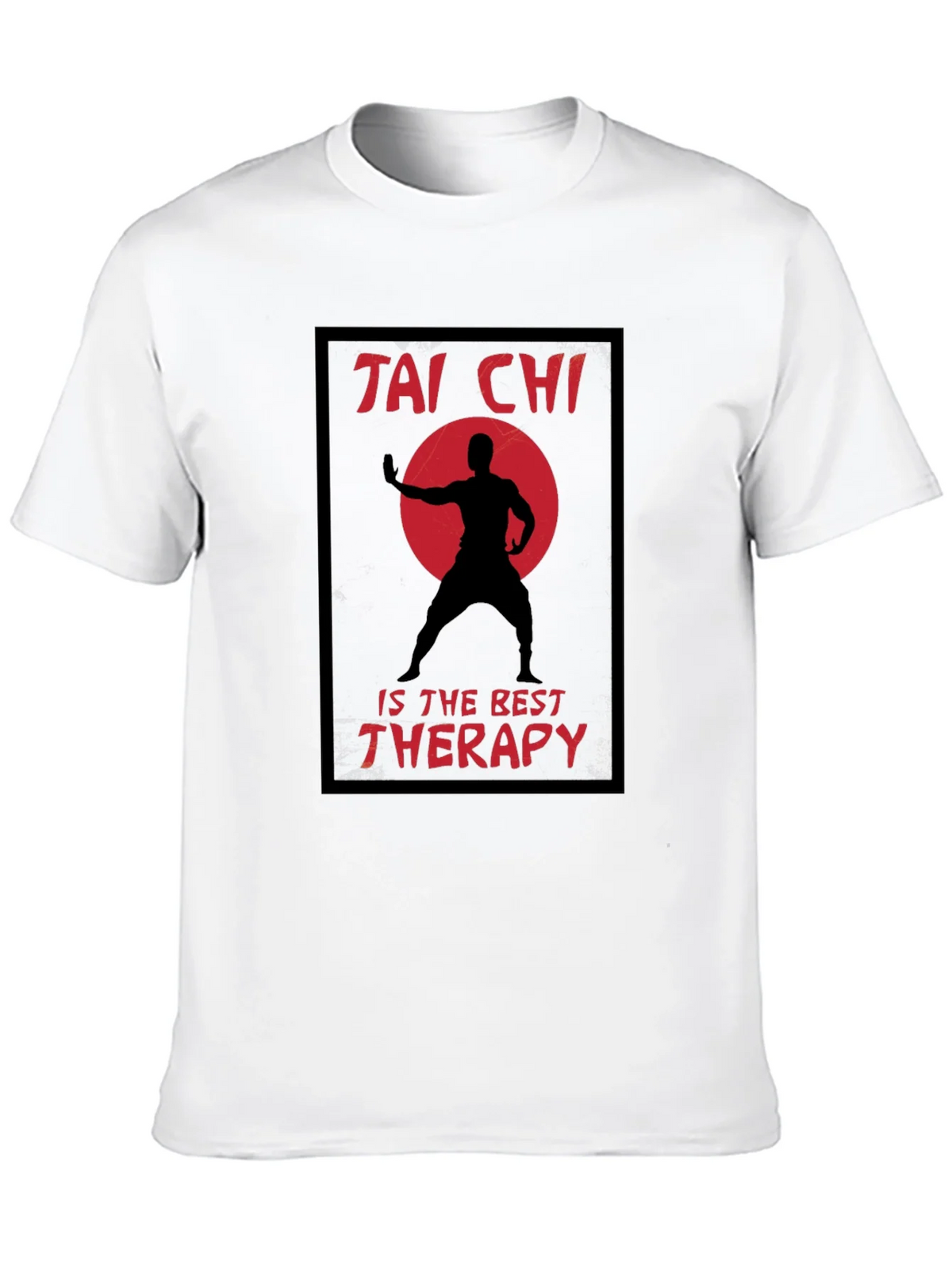 Tai Chi Therapy Black T-Shirt product image 9