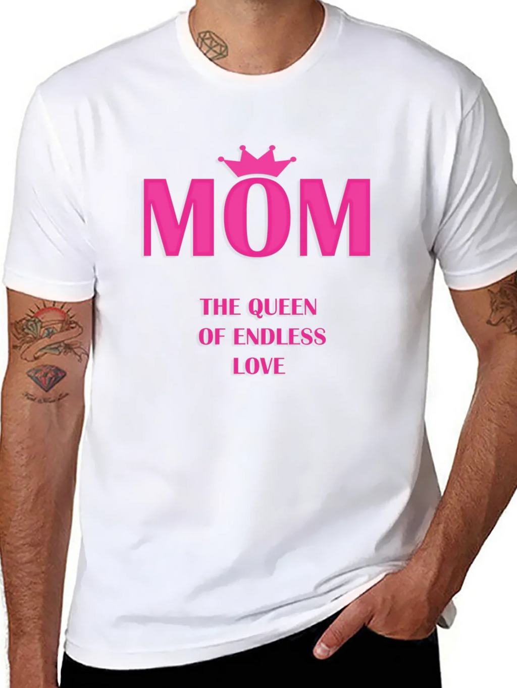 Mom Queen of Endless Love T-Shirt product image 7
