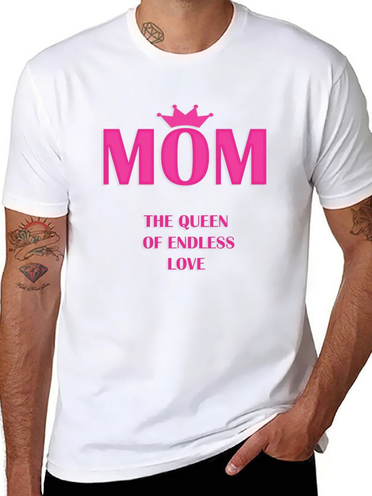 Mom Queen of Endless Love T-Shirt product image 7