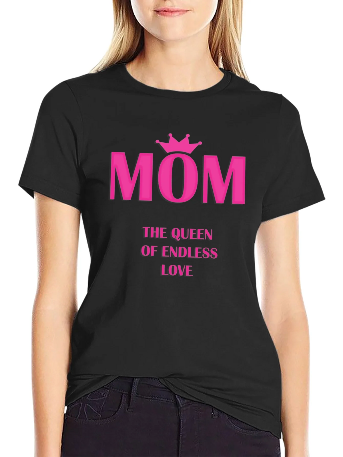 Mom Queen of Endless Love T-Shirt product image 2