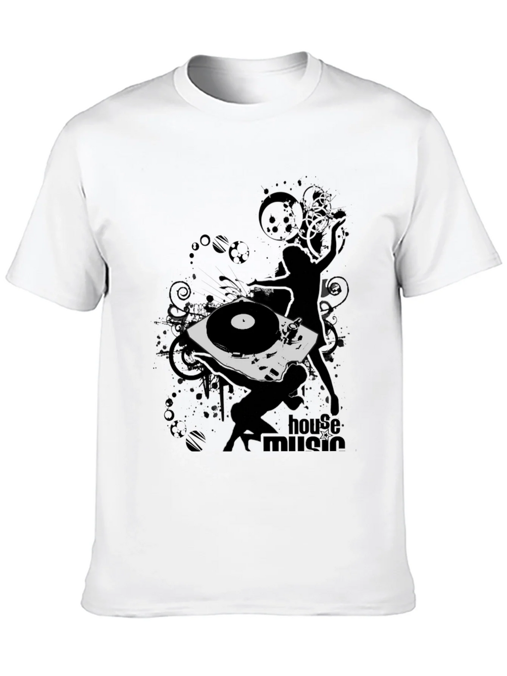 House Music DJ Black T-Shirt product image 9