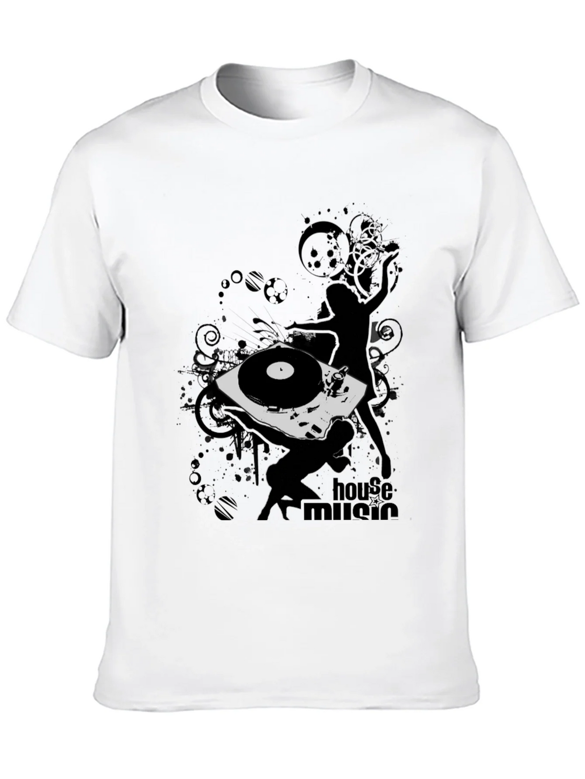 House Music DJ Black T-Shirt product image 9