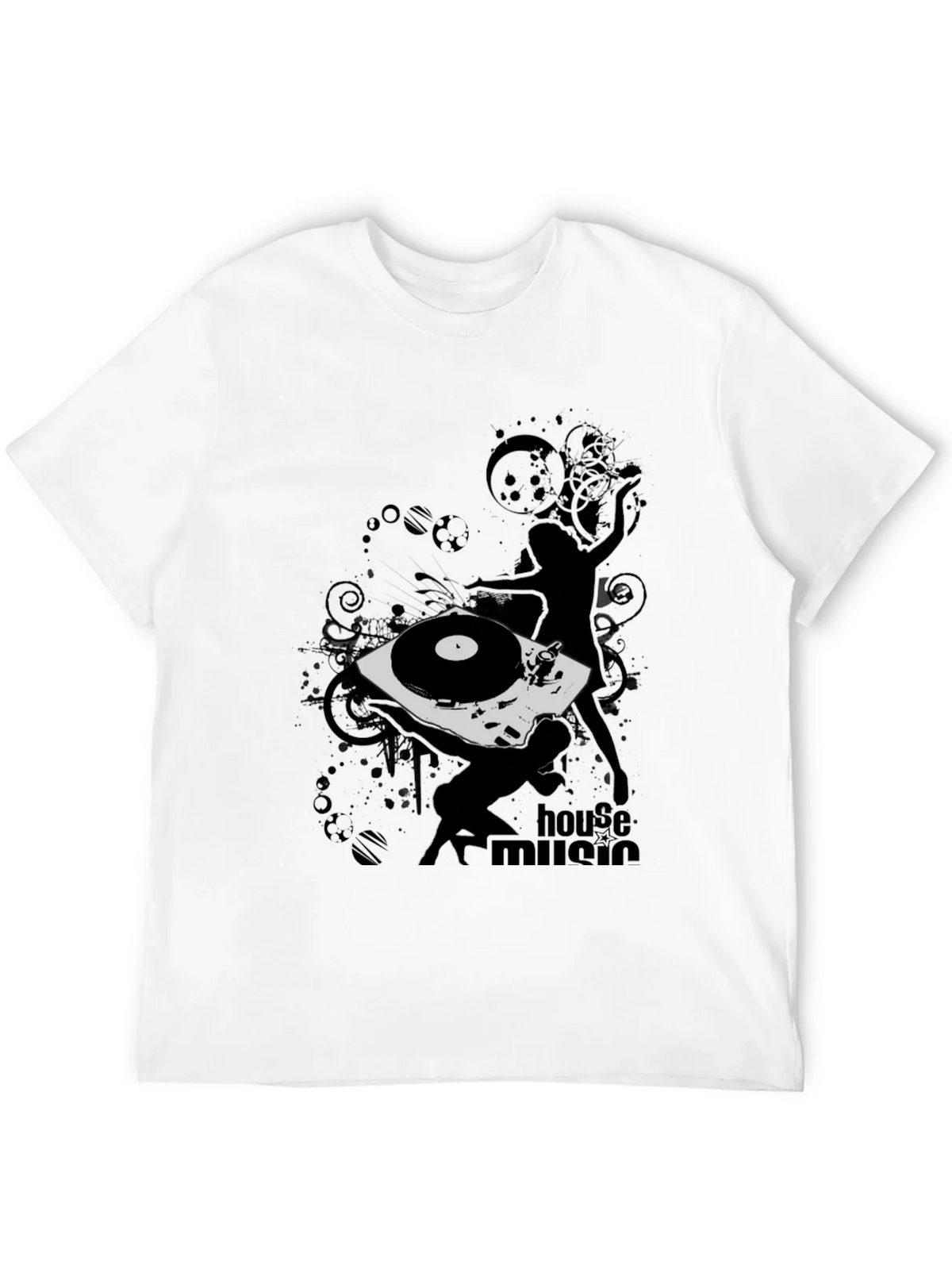 House Music DJ Black T-Shirt product image 11