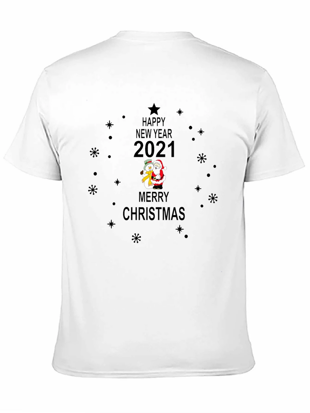 Happy New Year 2021 Christmas Graphic T-Shirt product image 10