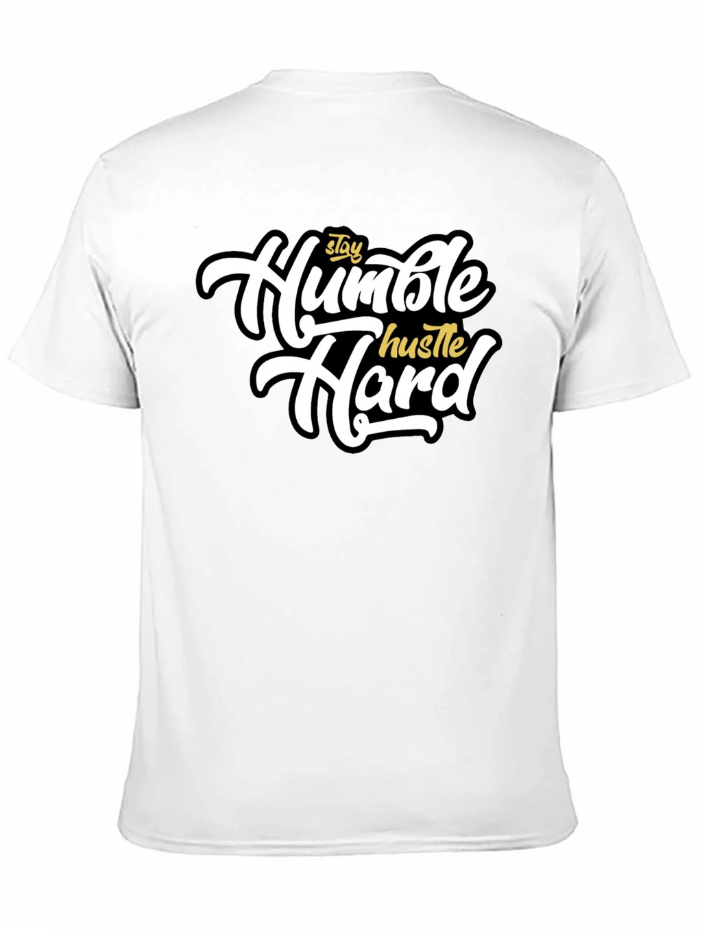 Stay Humble Hustle Hard Black T-Shirt product image 10