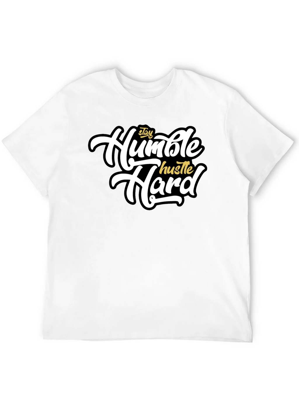 Stay Humble Hustle Hard Black T-Shirt product image 11