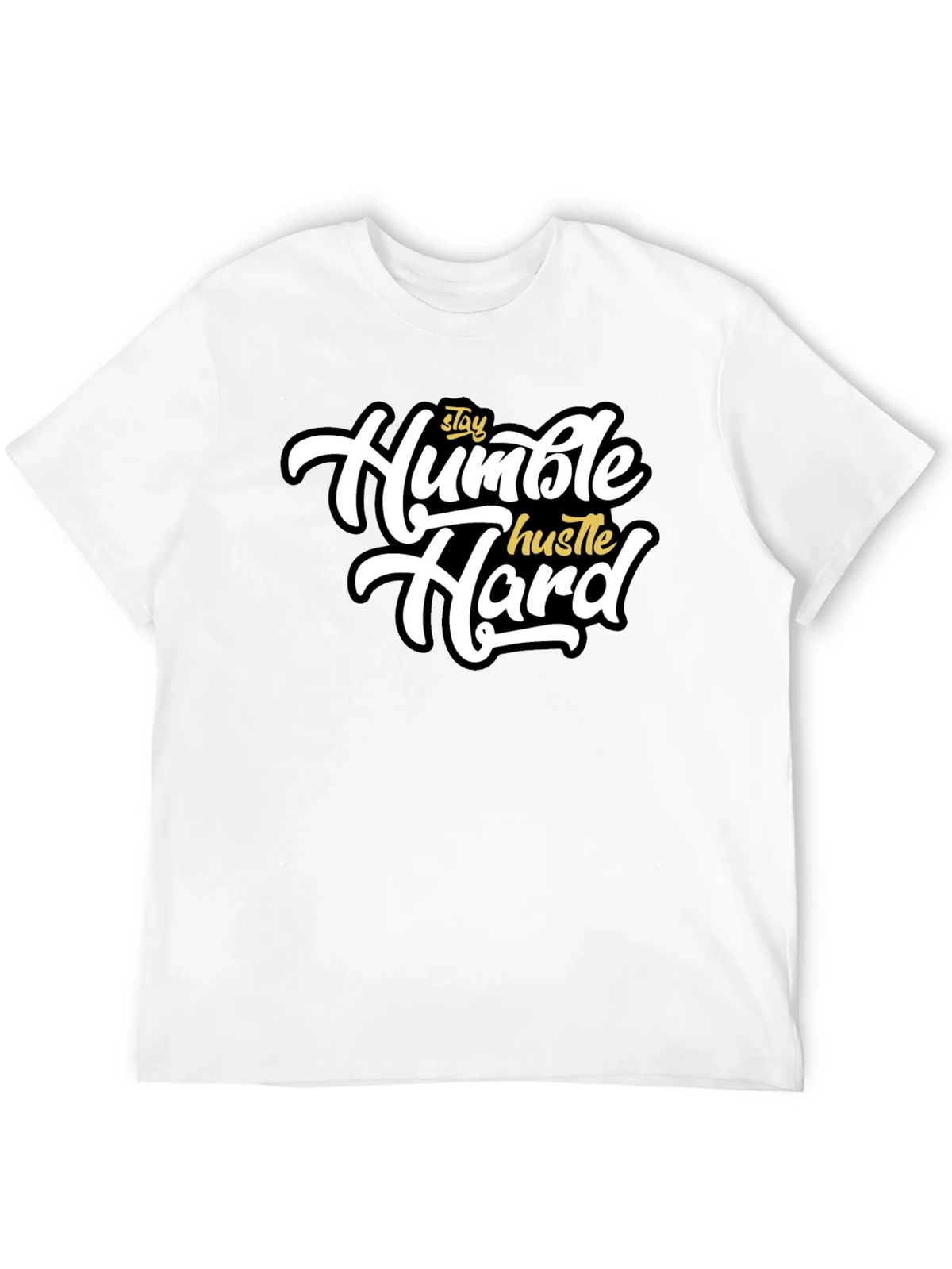 Stay Humble Hustle Hard Black T-Shirt product image 11