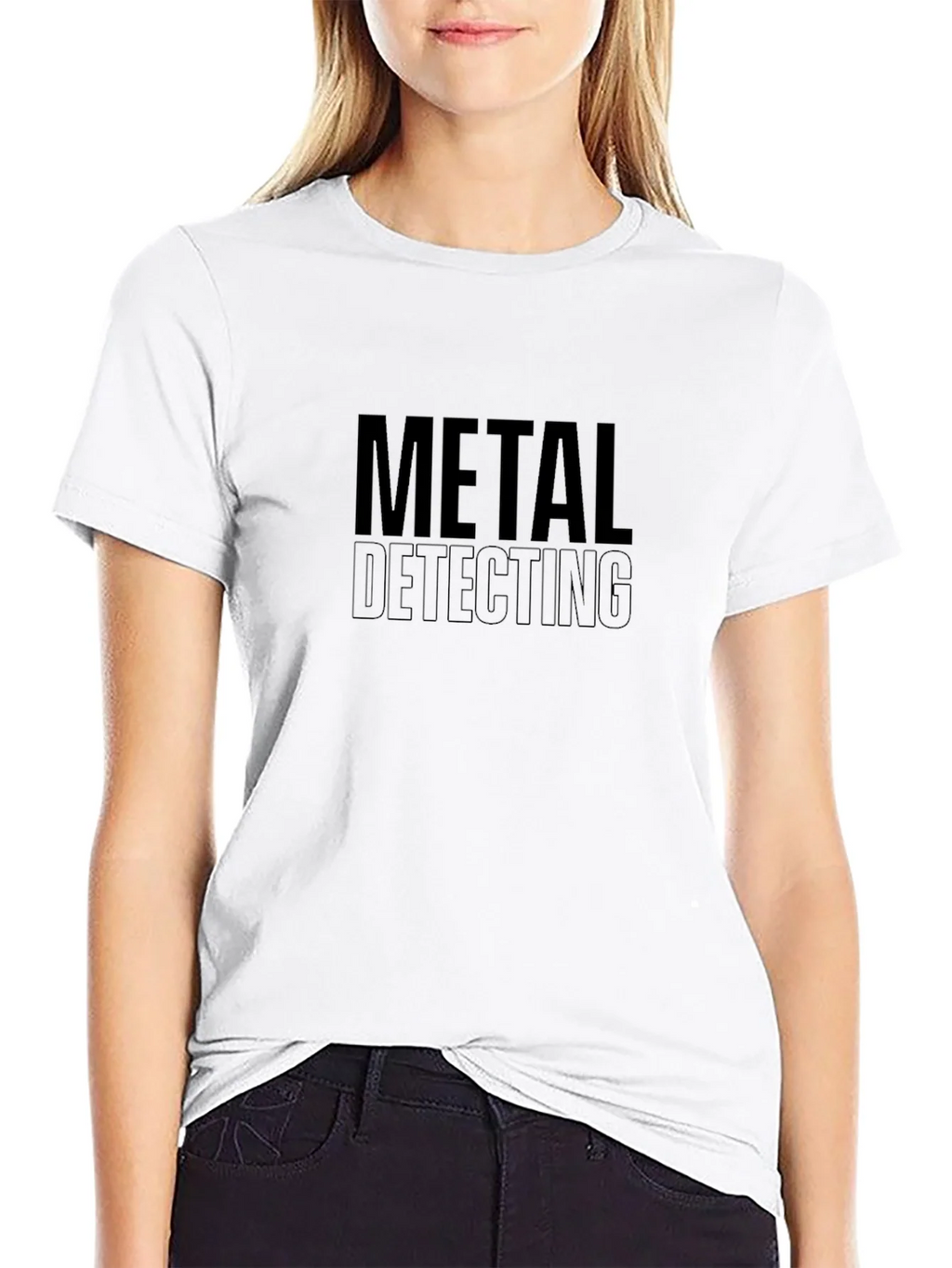 Metal Detecting Tee - Black Short Sleeve Shirt product image 5