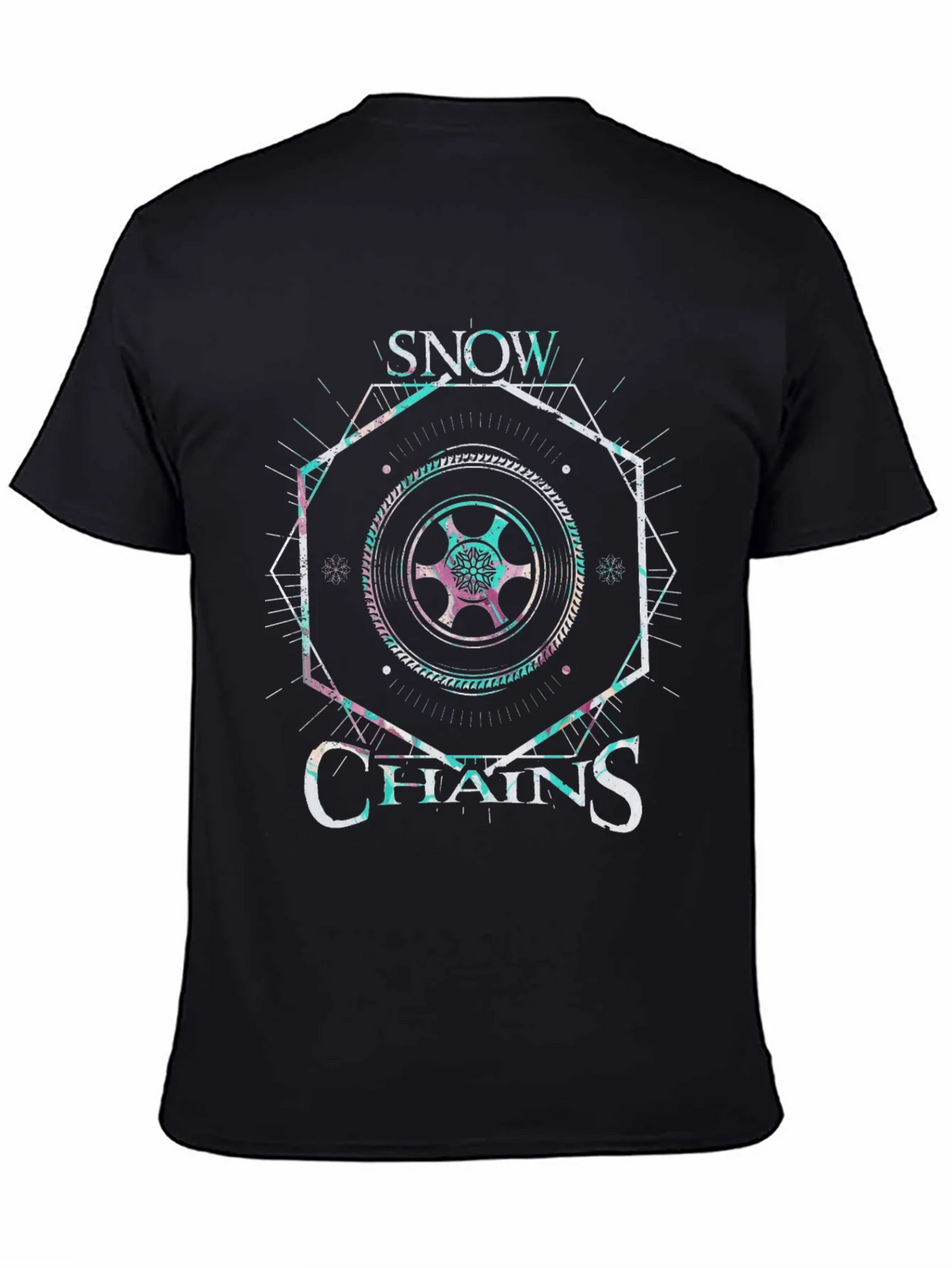 Snow Chains Graphic Tee - Unique Design Comfortable Fit product image 3