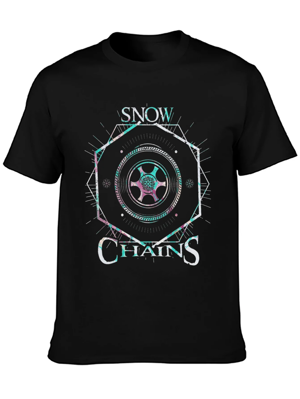 Snow Chains Graphic Tee - Unique Design Comfortable Fit product image 2