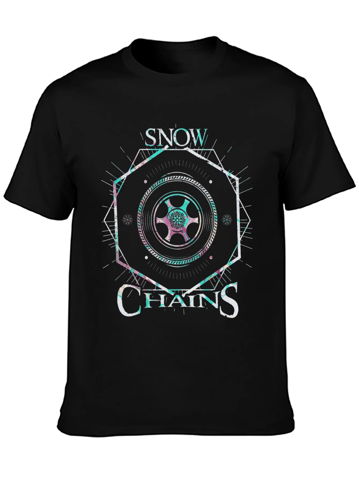 Snow Chains Graphic Tee - Unique Design Comfortable Fit product image 2