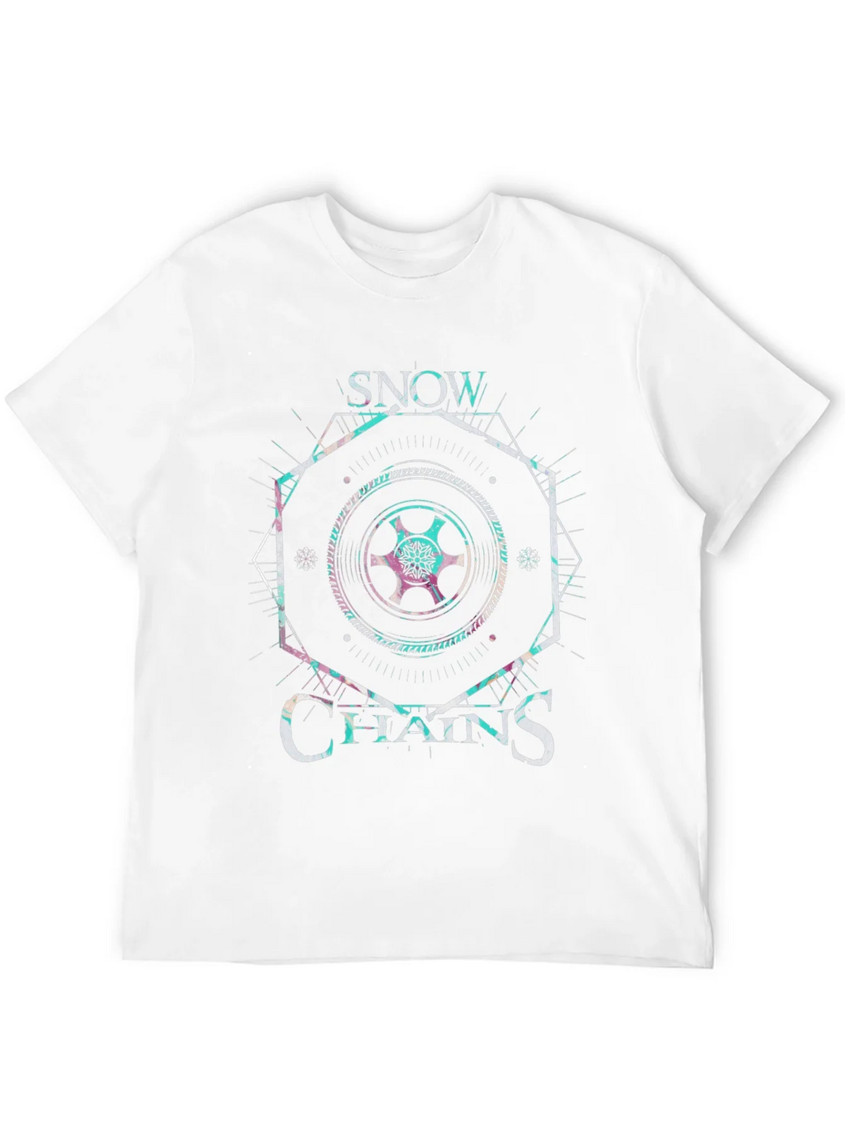 Snow Chains Graphic Tee - Unique Design Comfortable Fit product image 8