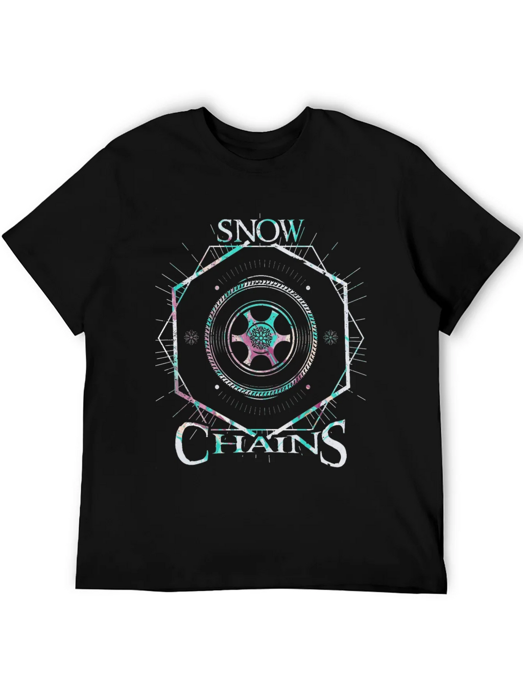 Snow Chains Graphic Tee - Unique Design Comfortable Fit product image 4