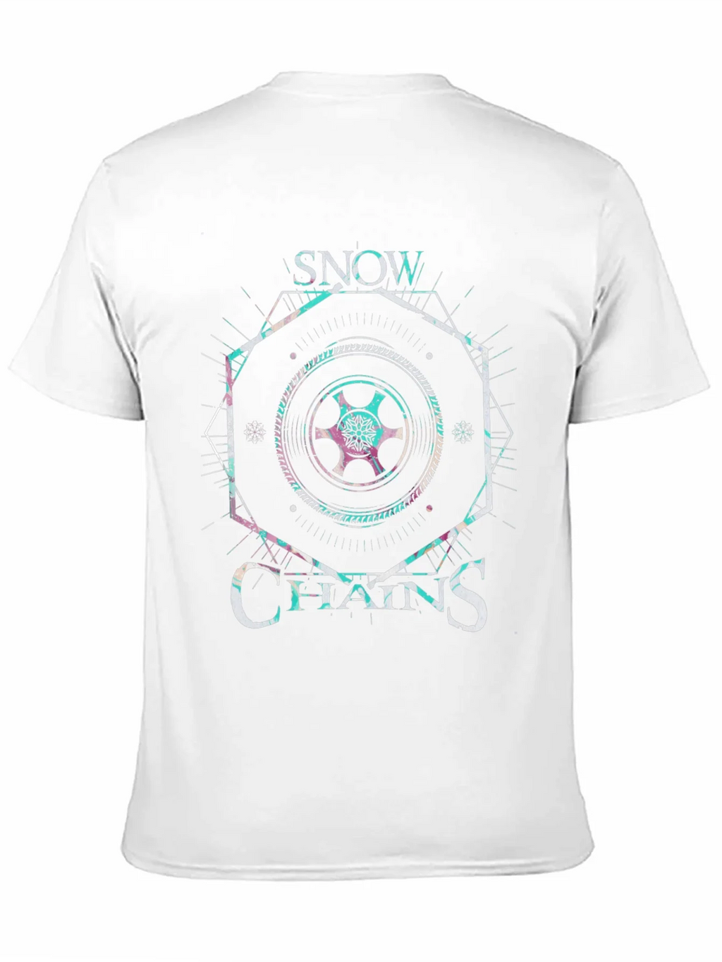 Snow Chains Graphic Tee - Unique Design Comfortable Fit product image 7