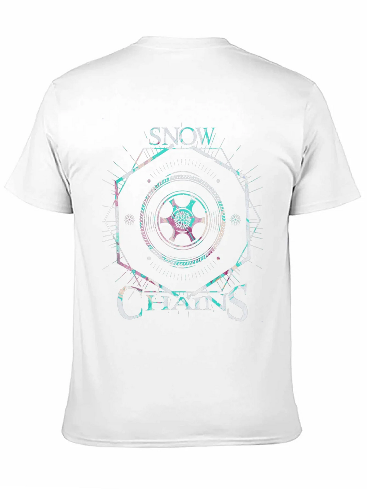 Snow Chains Graphic Tee - Unique Design Comfortable Fit product image 7