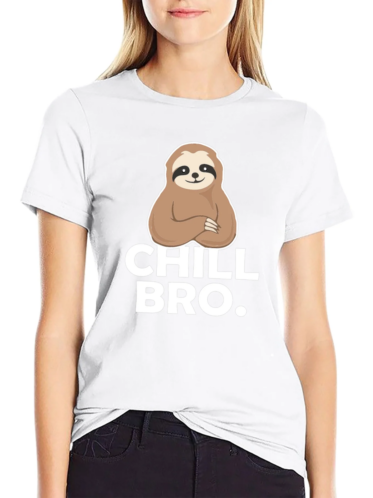 Chill Bro Sloth Graphic Tee - Relaxed Comfort product image 8