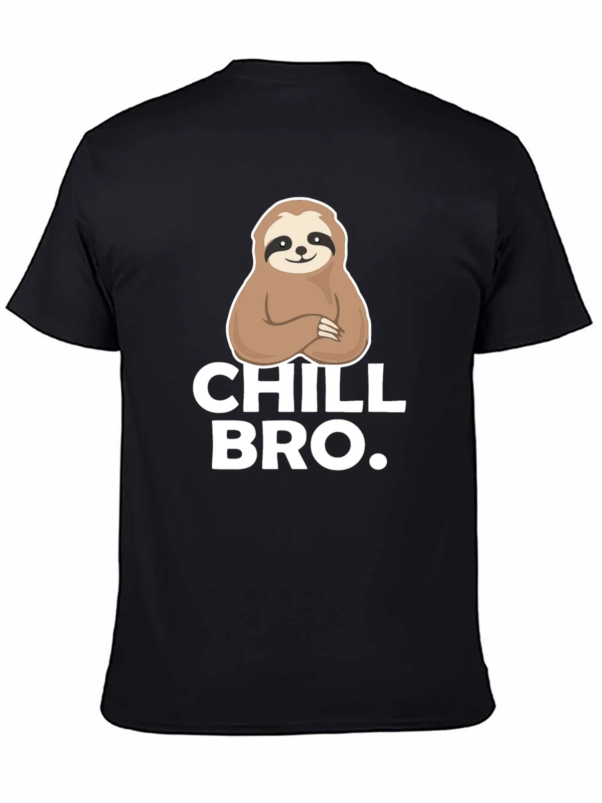 Chill Bro Sloth Graphic Tee - Relaxed Comfort product image 4