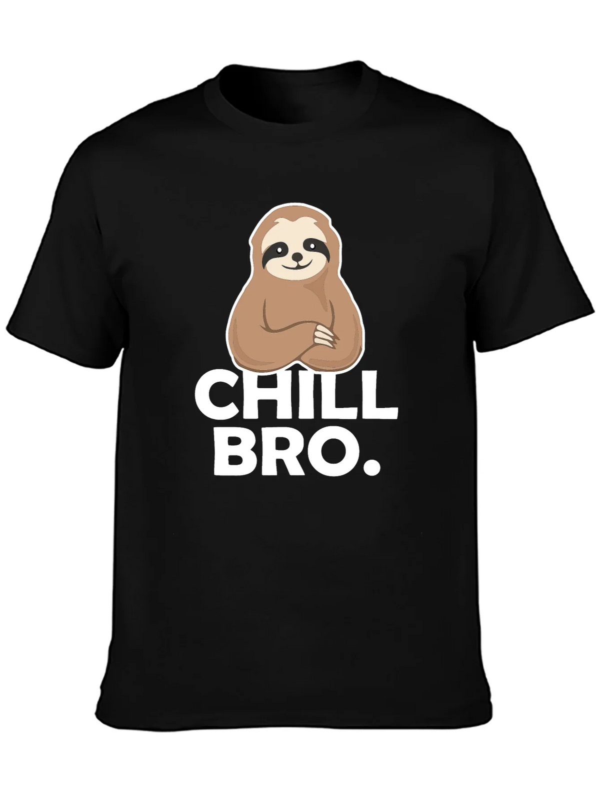 Chill Bro Sloth Graphic Tee - Relaxed Comfort product image 3