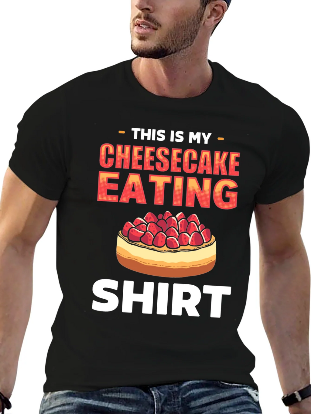 Cheesecake Eating Shirt - Funny Foodie Tee product image 6
