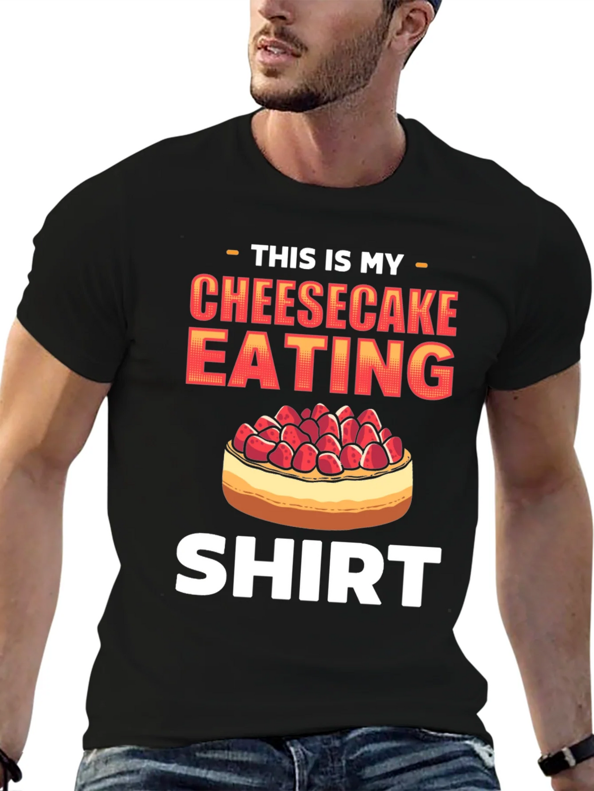 Cheesecake Eating Shirt - Funny Foodie Tee product image 6