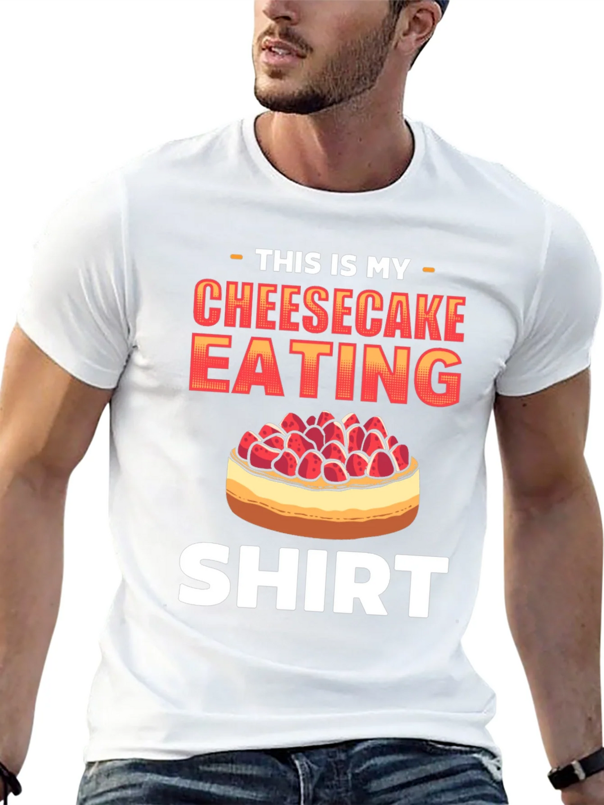 Cheesecake Eating Shirt - Funny Foodie Tee product image 11