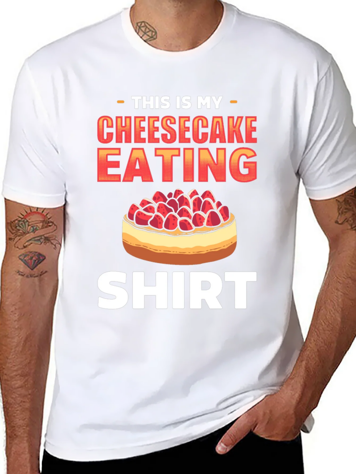 Cheesecake Eating Shirt - Funny Foodie Tee product image 7