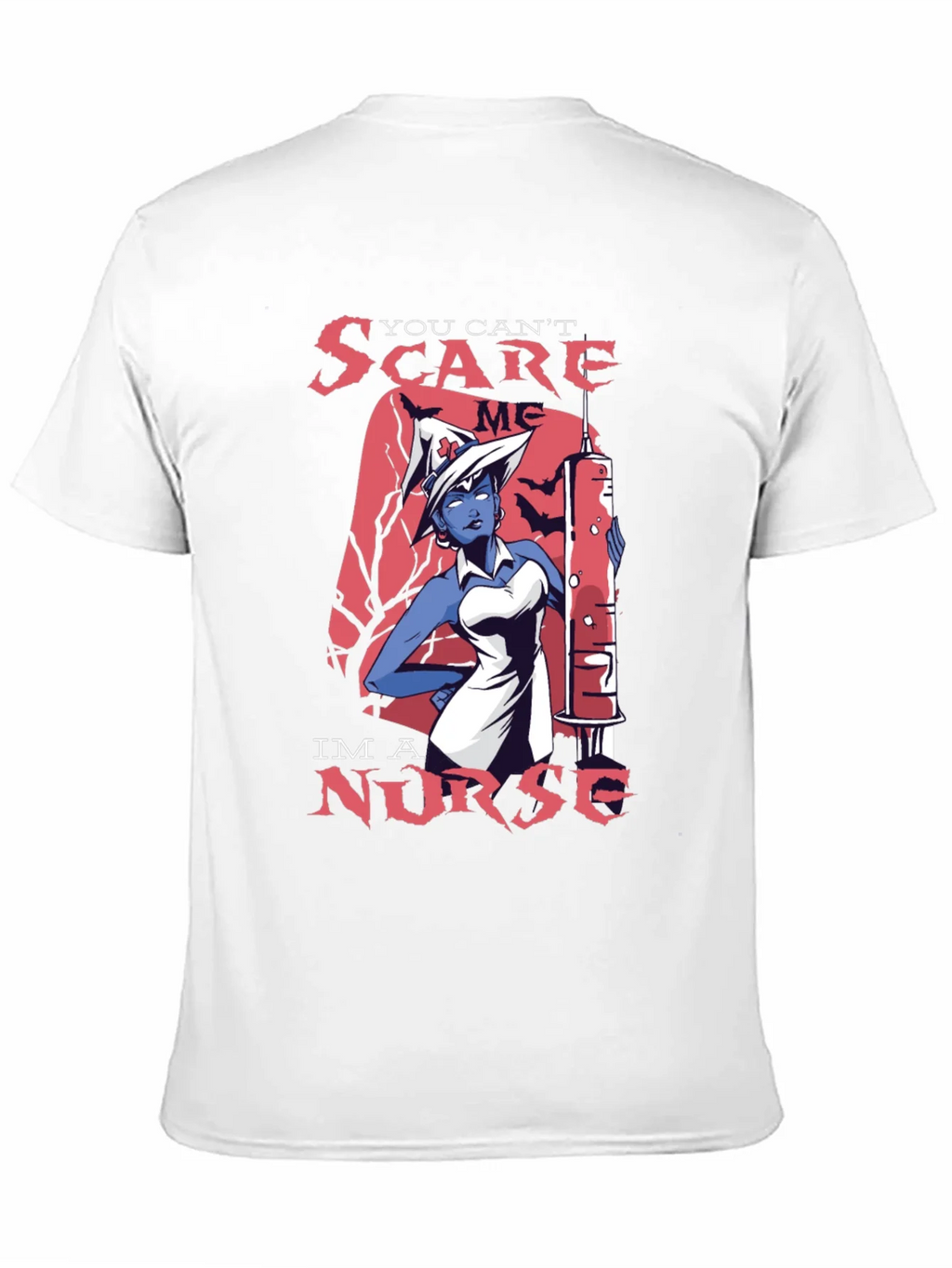 You Cant Scare Me Im a Nurse T-Shirt product image 10