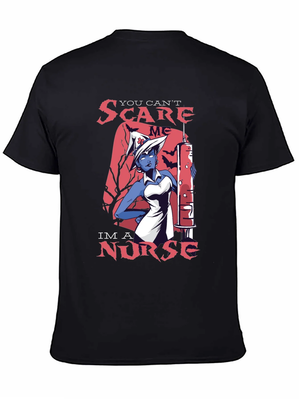 You Cant Scare Me Im a Nurse T-Shirt product image 4