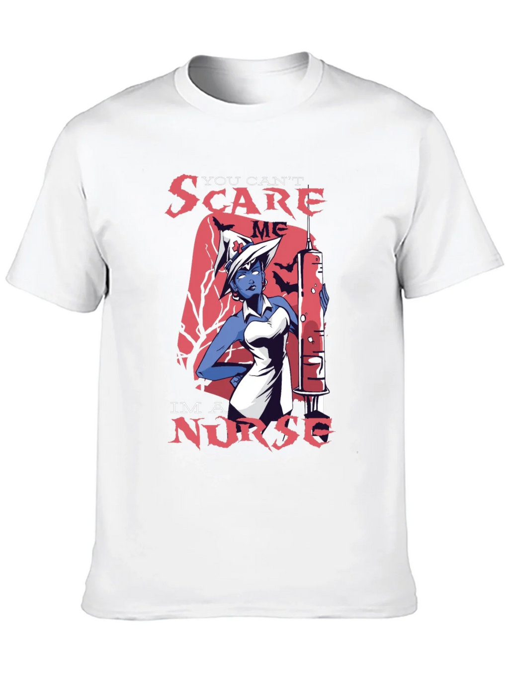 You Cant Scare Me Im a Nurse T-Shirt product image 9