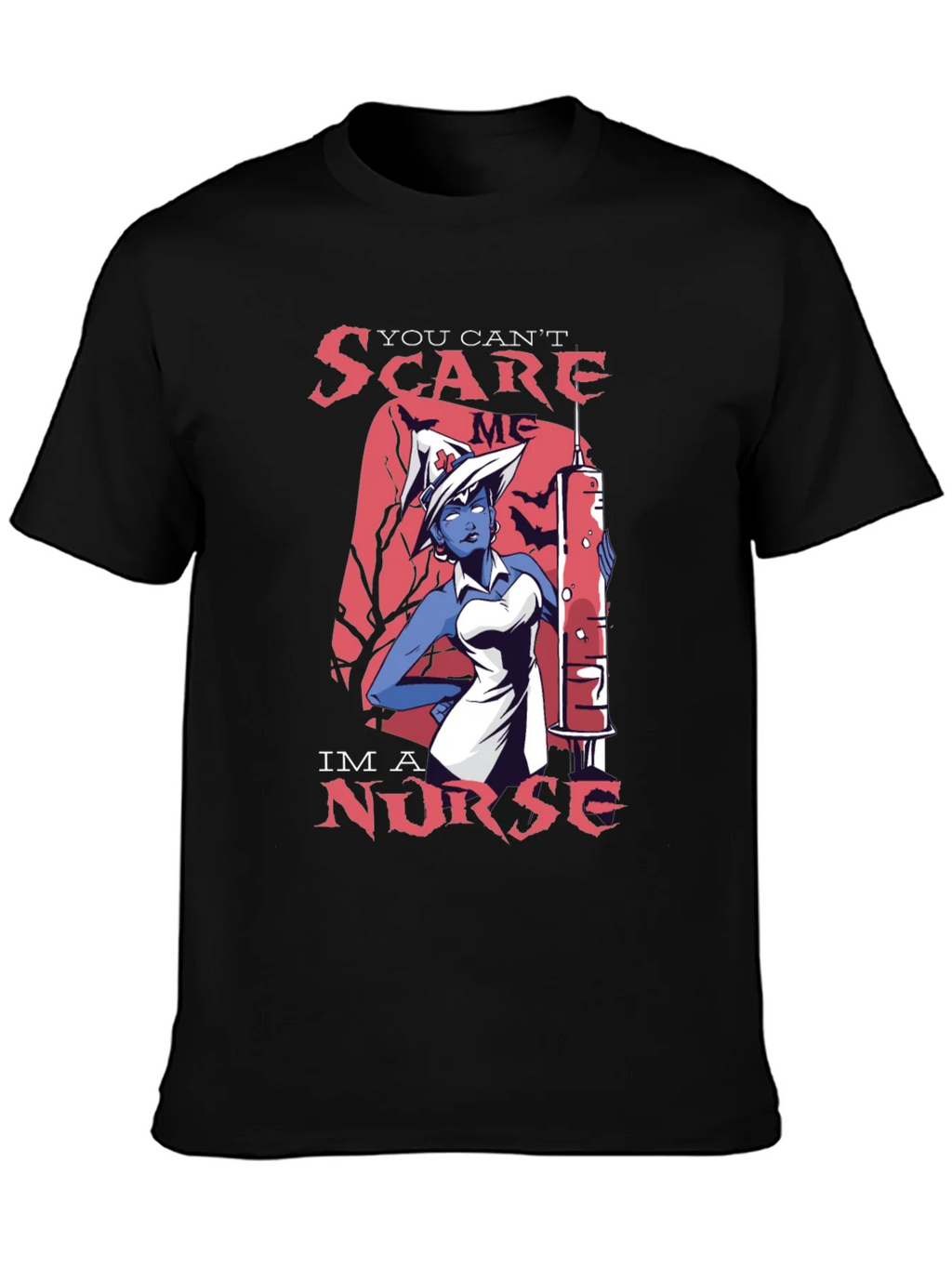 You Cant Scare Me Im a Nurse T-Shirt product image 3