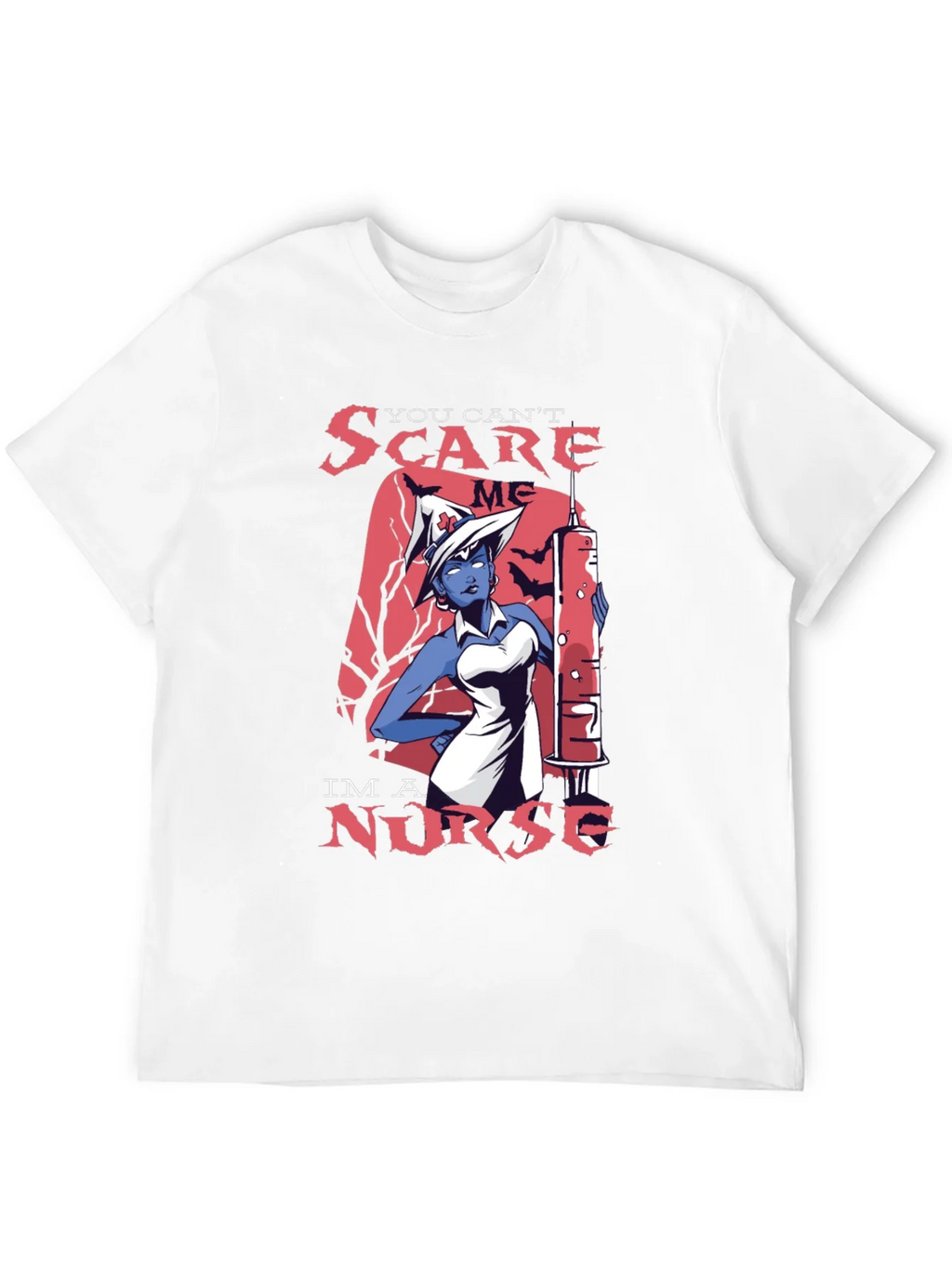 You Cant Scare Me Im a Nurse T-Shirt product image 11