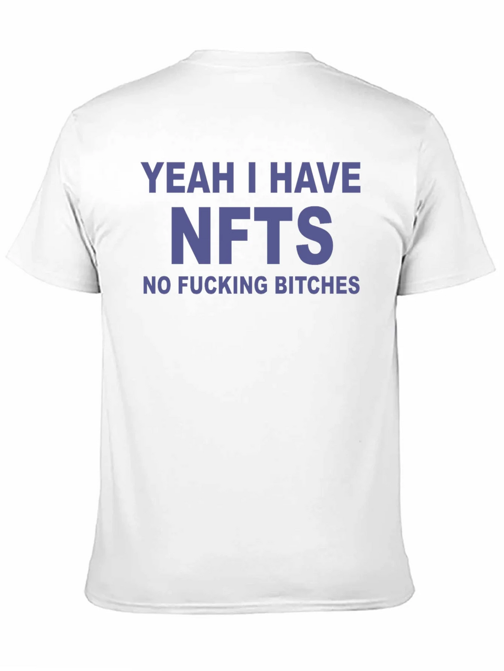 NFTs No Bitches Funny T-Shirt product image 10