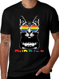 Cool Cat Rainbow T-Shirt product image 1