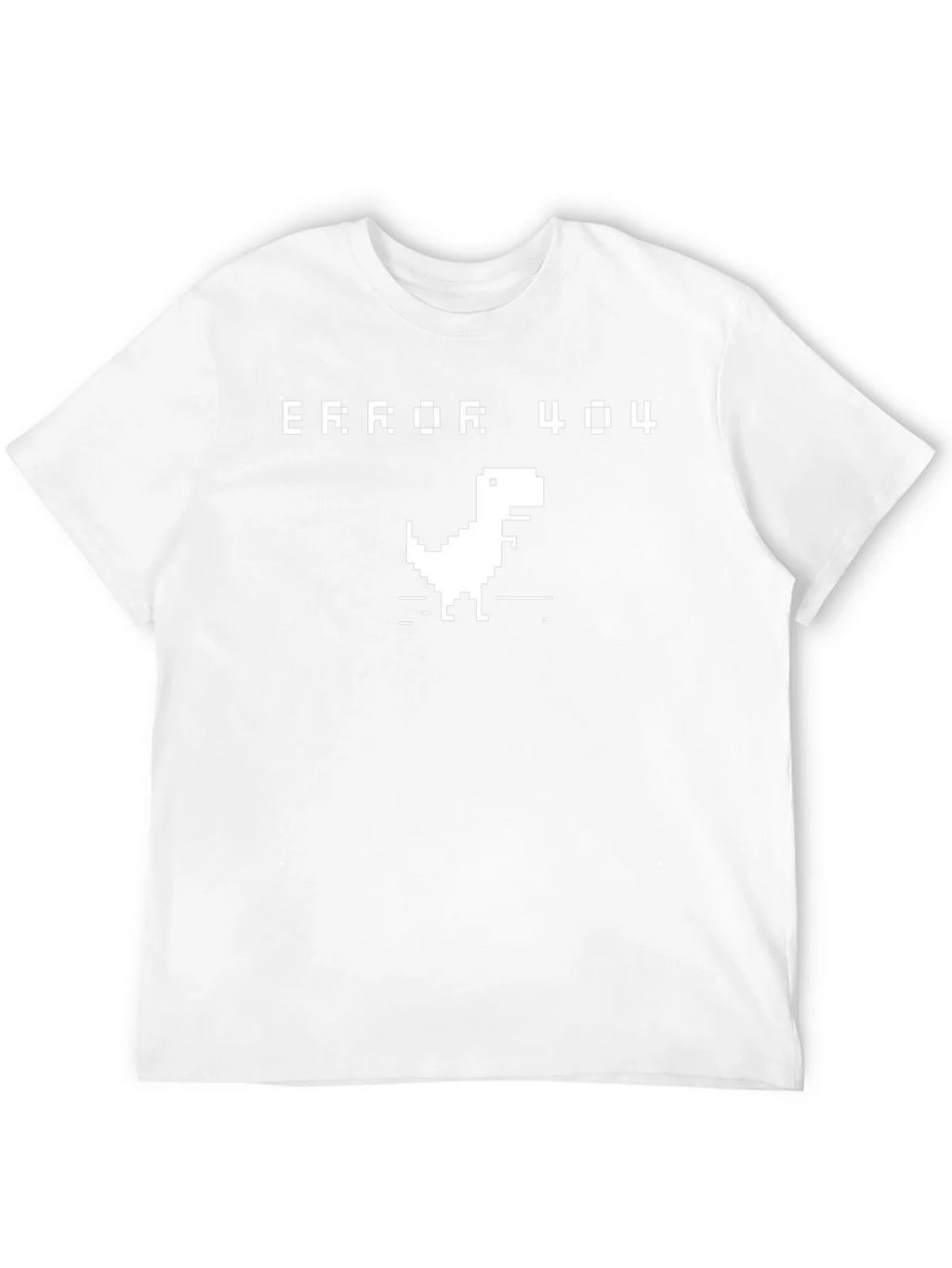 Error 404 Dinosaur Black T-Shirt product image 9